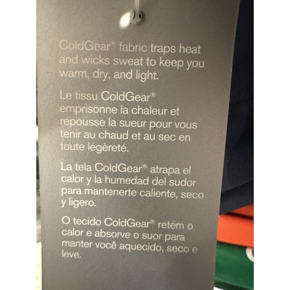 Under Armour Lightweight Full Zip Up Cold Gear Loose XXLT Jacket Blue NWT - Picture 15 of 15